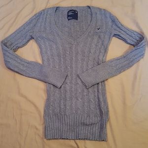 American Eagle Cable Knit Sweater
